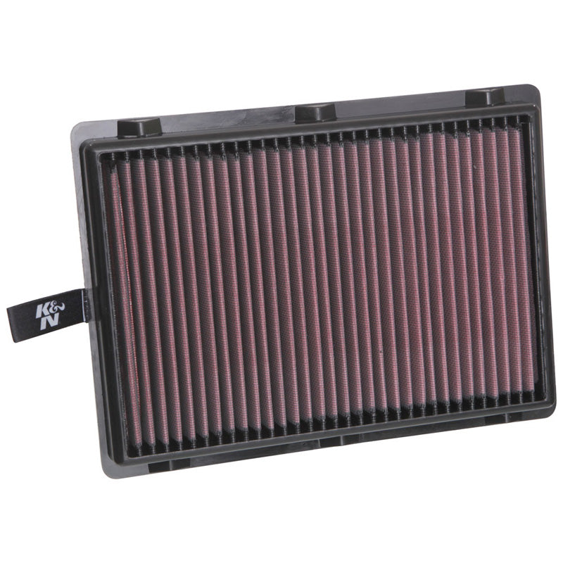 K&N Panelfilter, passer til Kia Sorento 2.0/2.4/3.3 & Hyundai Santa Fe Sport 2.0/2.4 2016- (33-5075)