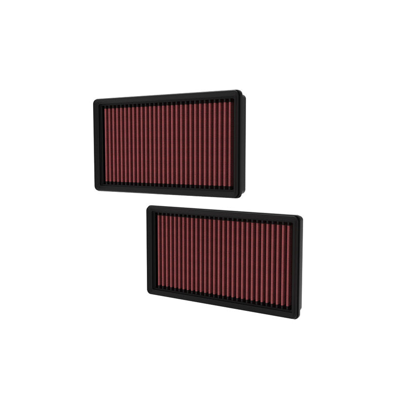 K&N Panelfilter, passer til BMW 760Li (F02) V12 2012-2015 & 760Li (G12) V12 2015-2022 (set of 2 pieces) (33-5124)