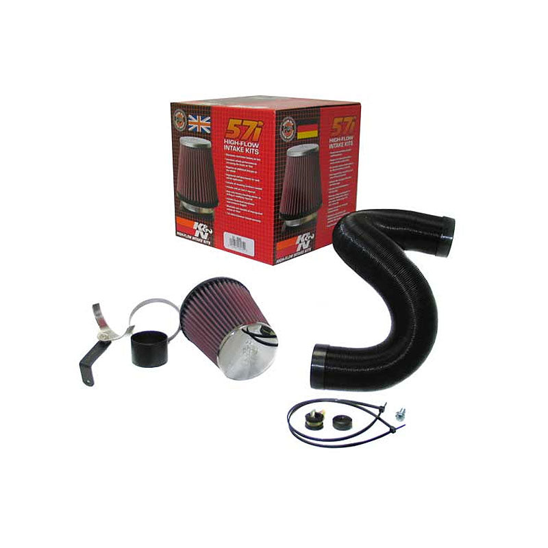 K&N Performance Air Intake Kit, passer til Fiat Grande Punto 1.4 16v 2005- + Bravo 1.4 2007- (57-0562)