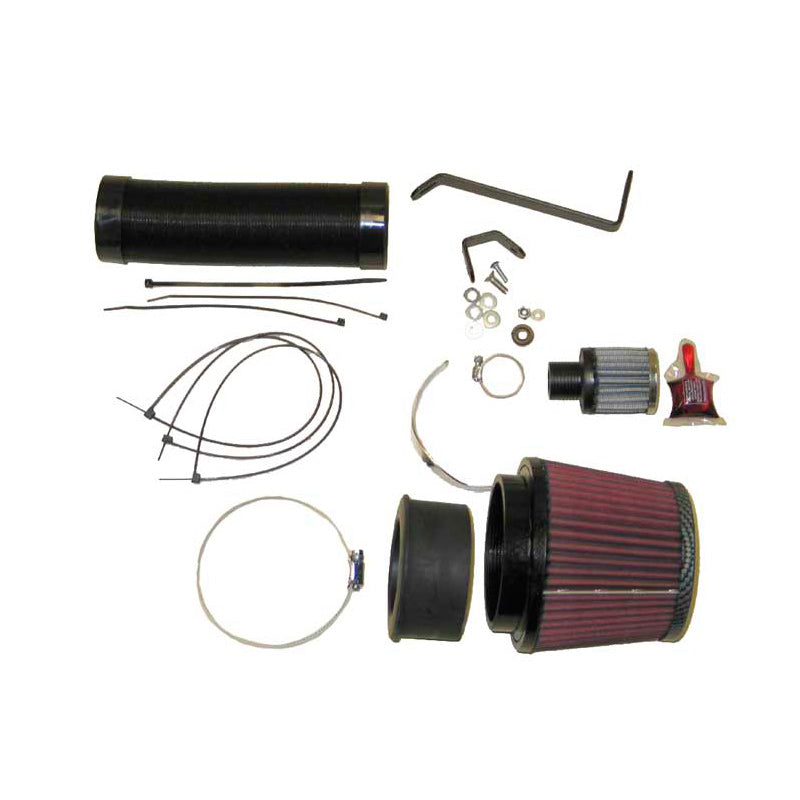 K&N Performance Air Intake Kit, passer til Audi A4 1.8 Turbo + Quattro 12/00-6/02 (57-0593)