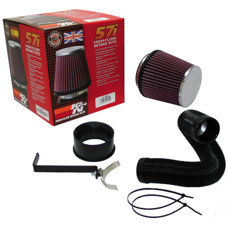 K&N Performance Air Intake Kit, passer til BMW 3-Series E90 318/320 + 1 E87 118/120 (57-0648)