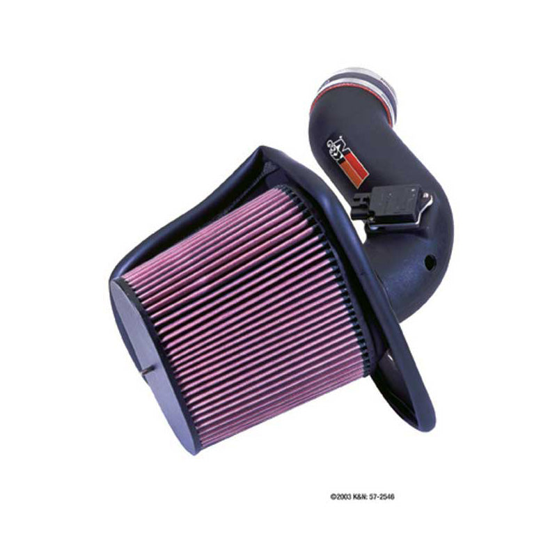 K&N Performance Air Intake Kit, passer til Ford F-Series & Excursion 2003-2007 (57-2546)