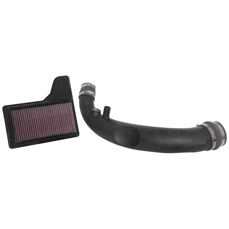 K&N Performance Air Intake Kit, passer til Ford Mustang L4-2.3L 2018- (57-2606)