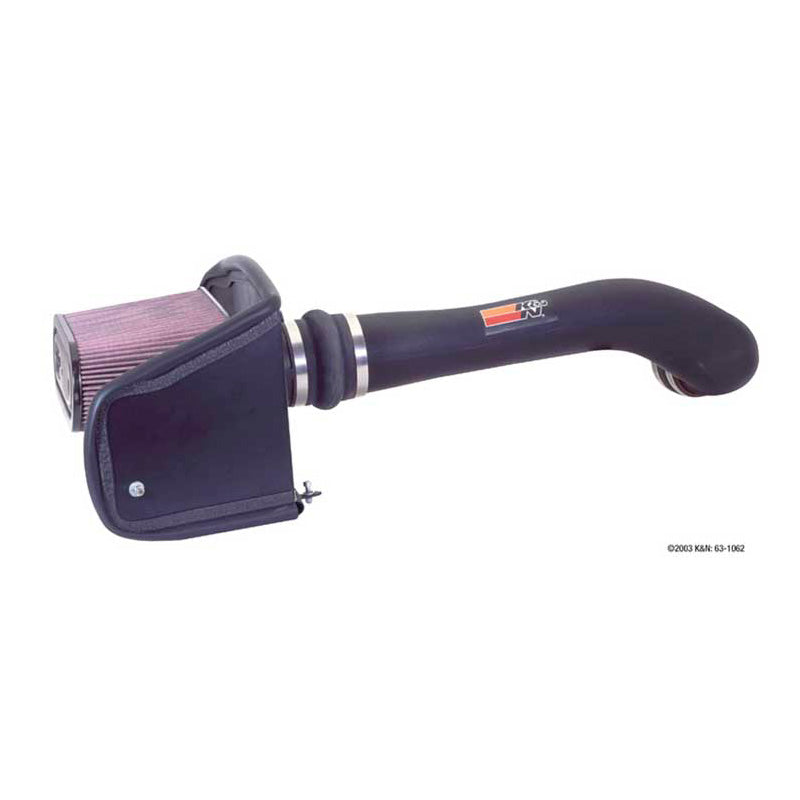 K&N Performance Air Intake Kit, passer til Hummer H2 6.0 2003-2007, Hummer H2 6.2 2008-2009 (57-3037)