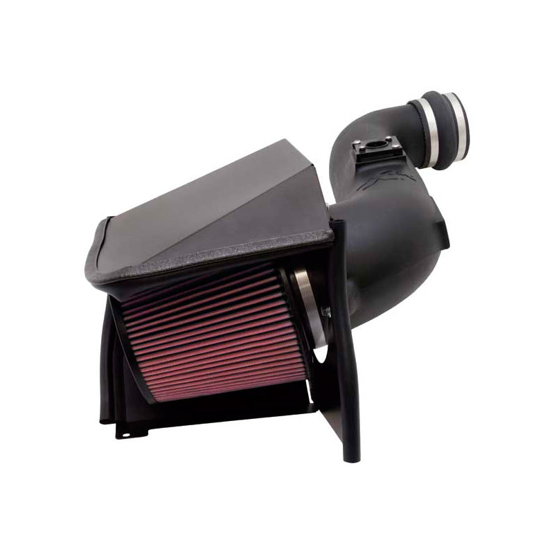 K&N Performance Air Intake Kit, passer til Chevrolet Silverado 2500, 3500 6.6D with round filter 2005-2007 (57-3057)