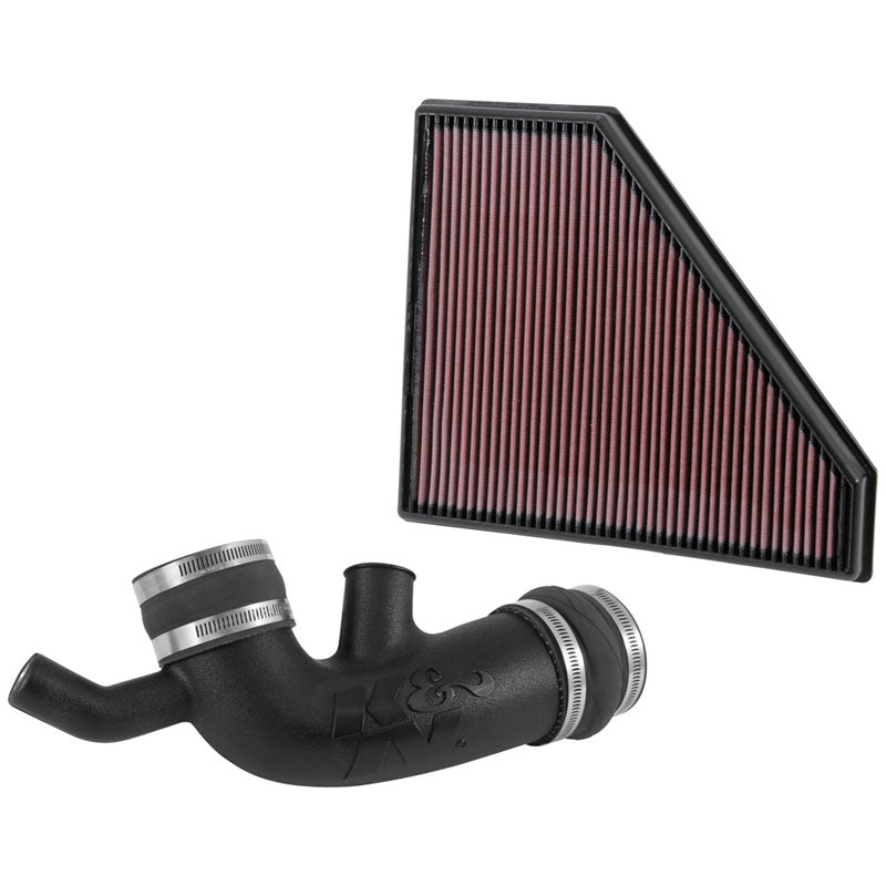 K&N Performance Air Intake Kit, passer til Chevrolet Camaro V6-3.6L 2016-2020 (57-3094)