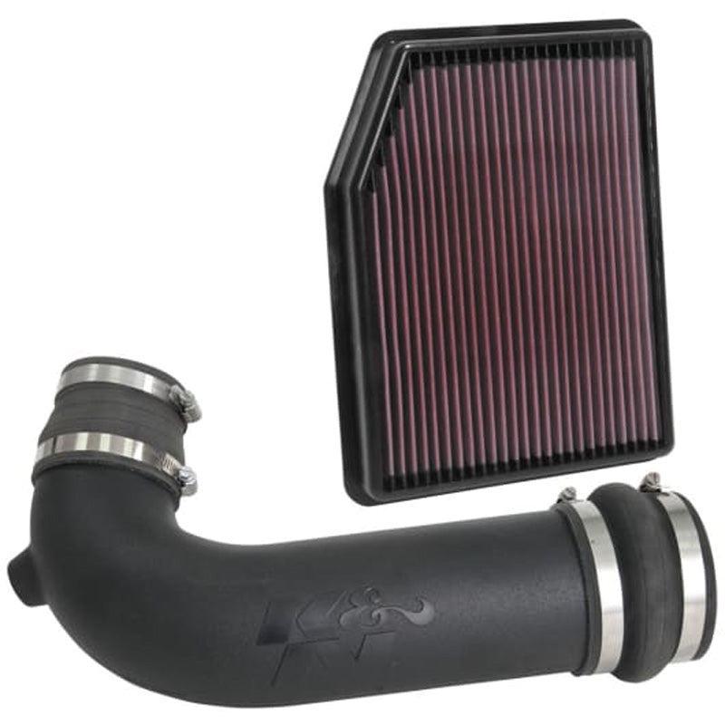 K&N Performance Air Intake Kit, passer til GMC Sierra 1500 & Chevrolet Silverado 1500 4.3 V6 2019- (57-3116)