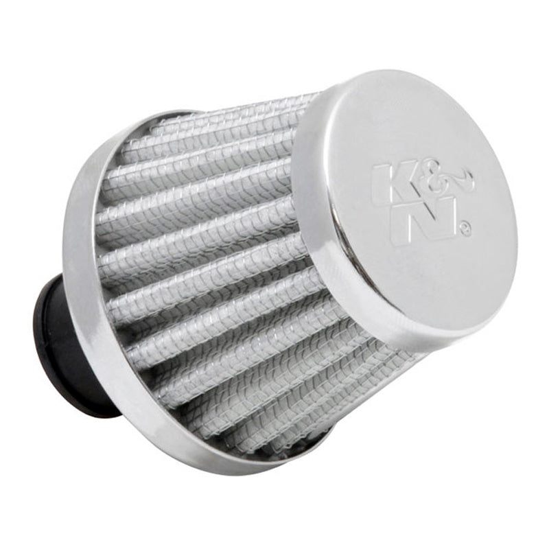 K&N Crankcase Vent Filter - 13mm (62-1600WT-L)