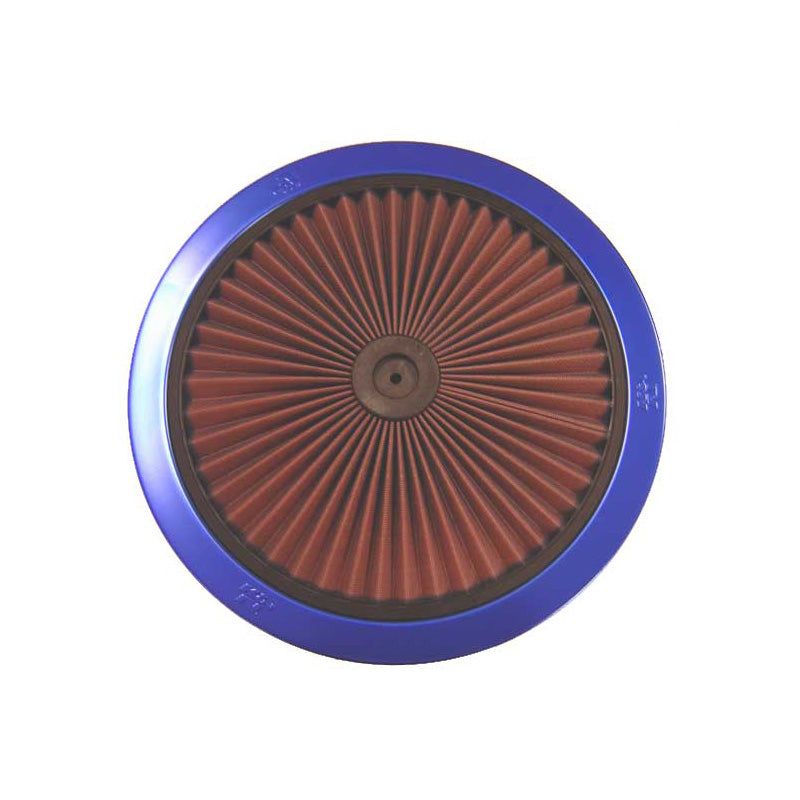 K&N X-Stream Filter Top - 356mm - Blue (66-1401XB)