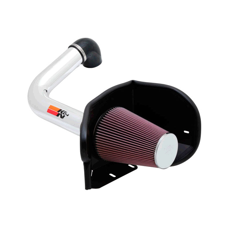 K&N High Performance Air Intake Kit, passer til Ford F150/Lobo/Lincoln Mark V5.4L V8 2004-2008 (77-2556)