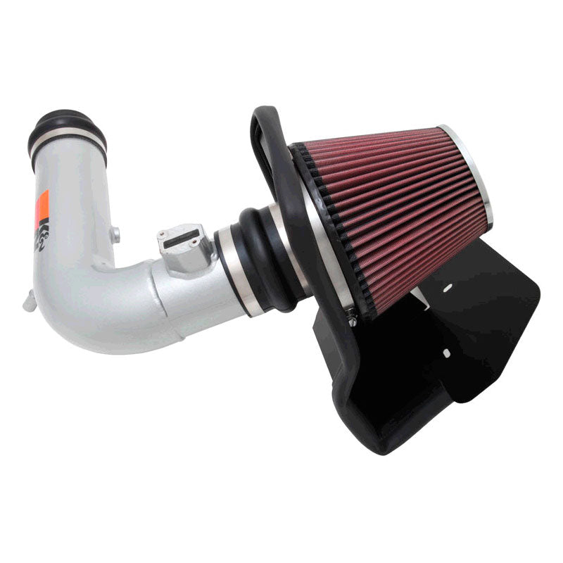 K&N High Performance Air Intake Kit, passer til Ford Explorer 3.5L V6 excl. Turbo 2011-2019 - Silver (77-2575)