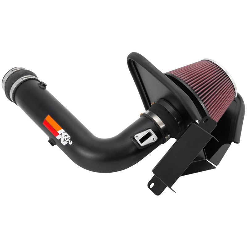 K&N High Performance Air Intake Kit, passer til Ford Flex/Taurus 3.5L V6 excl. Turbo 2013-2019 - Black (77-2576KTK)