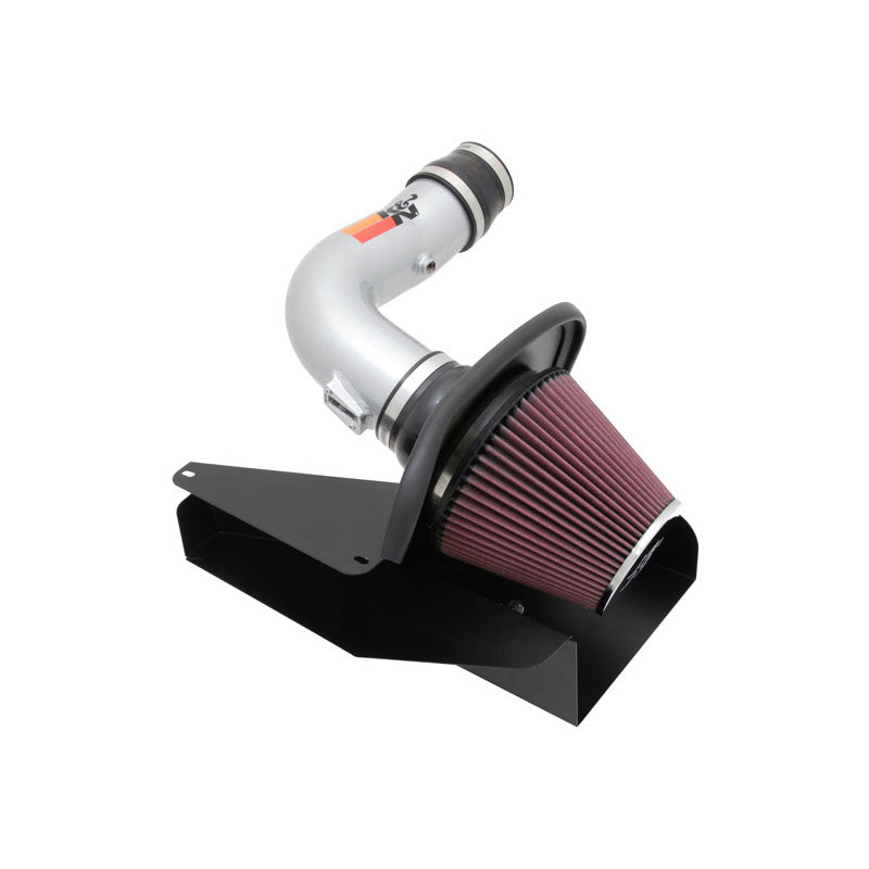 K&N High Performance Air Intake Kit, passer til Ford Edge 3.5/3.7L V6 2011-2014 - Silver (77-2583KS)