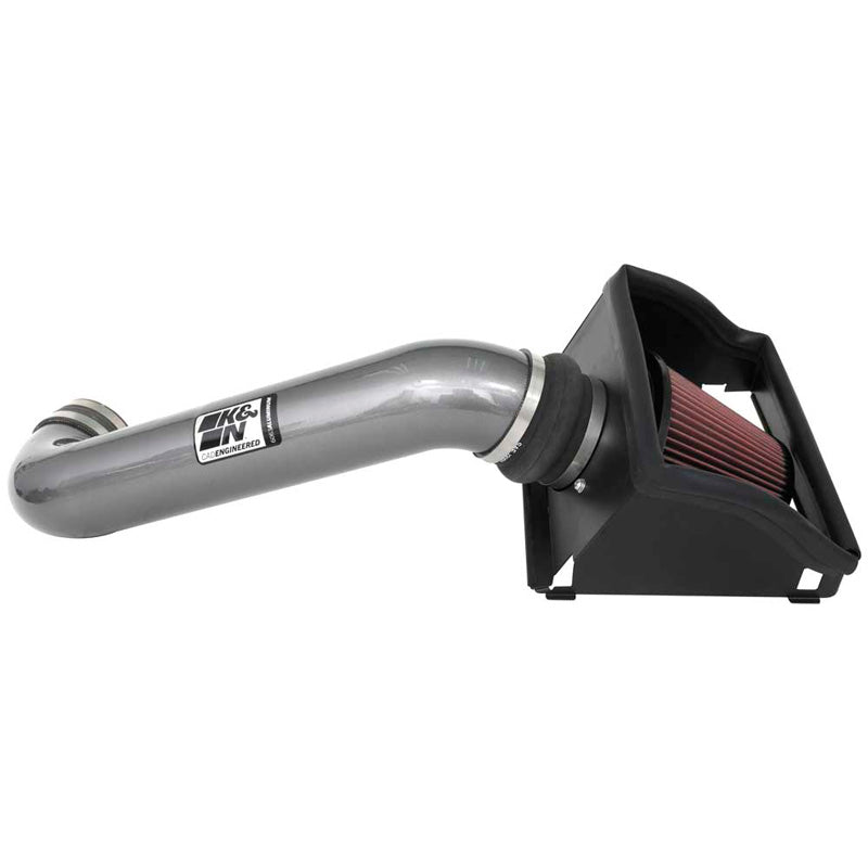 K&N High Performance Air Intake Kit, passer til Ford F150 5.0L V8 Facelift 2021- (77-2616KC)