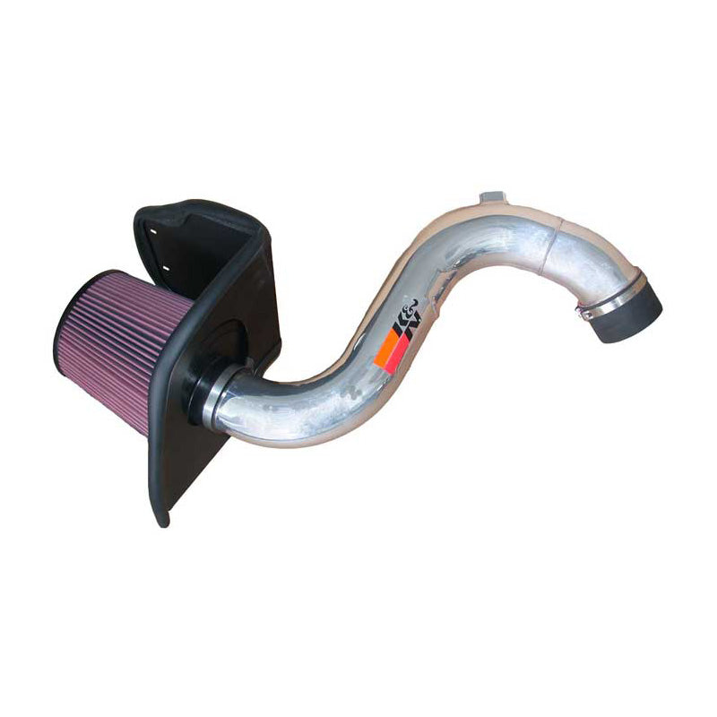 K&N High Performance Air Intake Kit, passer til Chevrolet Silverado/GMC Sierra 2500 HD/3500 6.6L V8 Diesel 2004-2005 (77-3047KP)