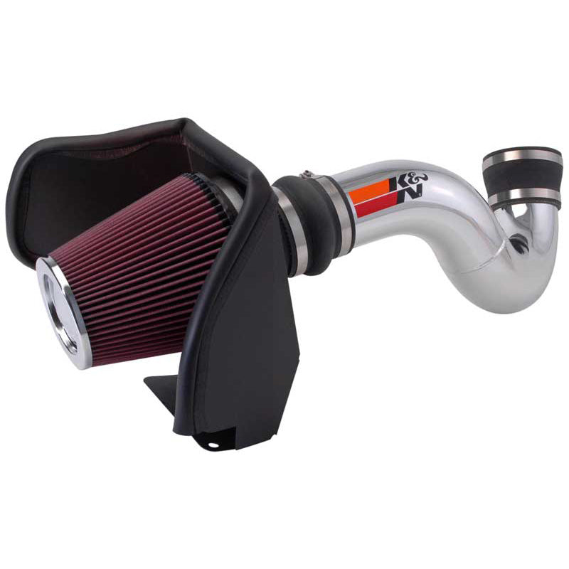 K&N High Performance Air Intake Kit, passer til Chevrolet Tahoe/Silverado/Suburban/Avalanche/Sonora & GMC Sierra/Yukon & Cadillac Escalade 4.8/5.3/6.0L V8 2005-2007 (77-3050KP)