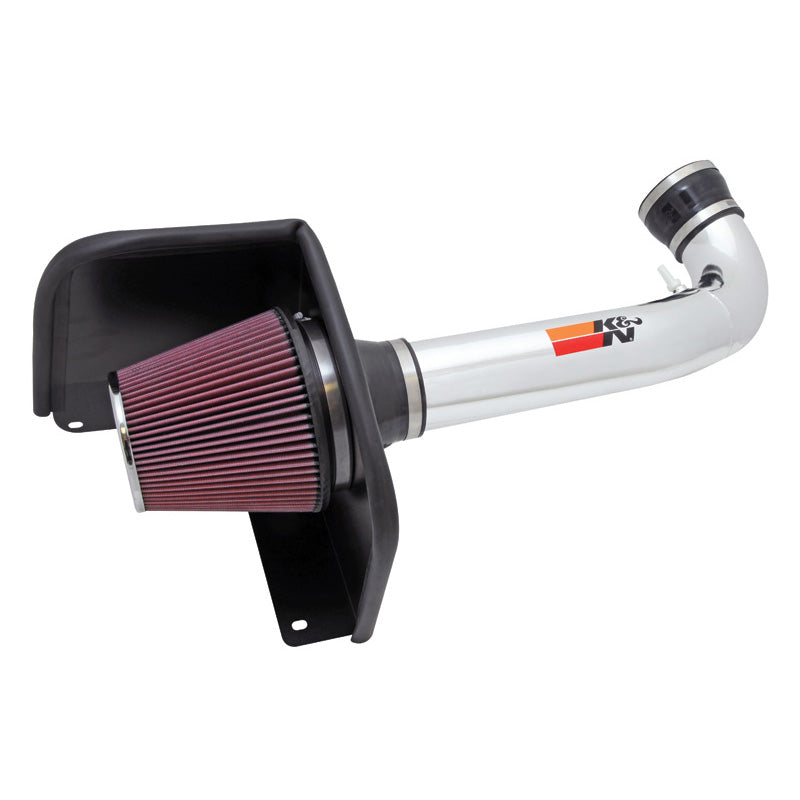 K&N High Performance Air Intake Kit, passer til Chevrolet Tahoe/Silverado/Suburban & GMC Sierra/Yukon & Cadillac Escalade 4.8/5.3/6.0/6.2L V8 2009-2014 (77-3070KP)