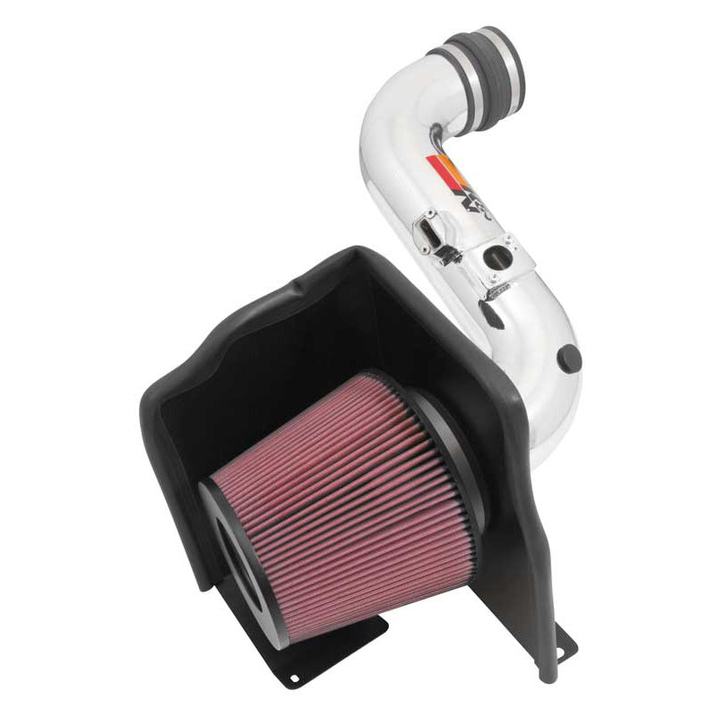 K&N High Performance Air Intake Kit, passer til Chevrolet Silverado/GMC Sierra 2500 HD/3500 HD 6.6L V8 Diesel 2015-2016 (77-3087KP)