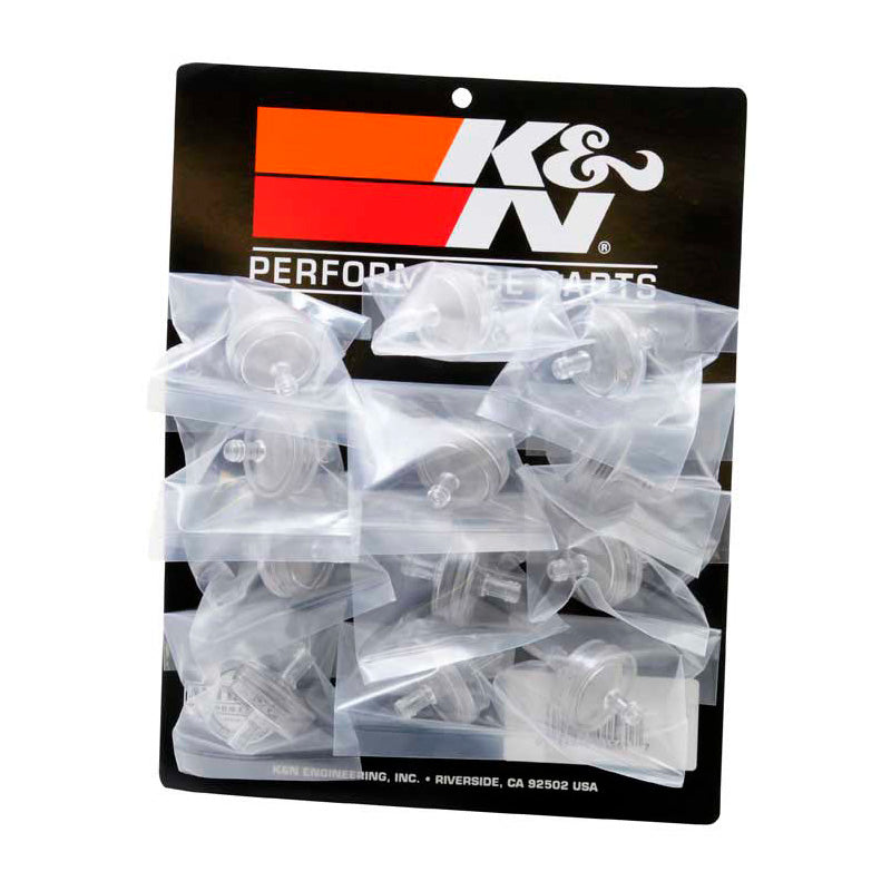 K&N Stainless Mesh Fuel Filter (12 pieces) 34mm diameter (81-0230)