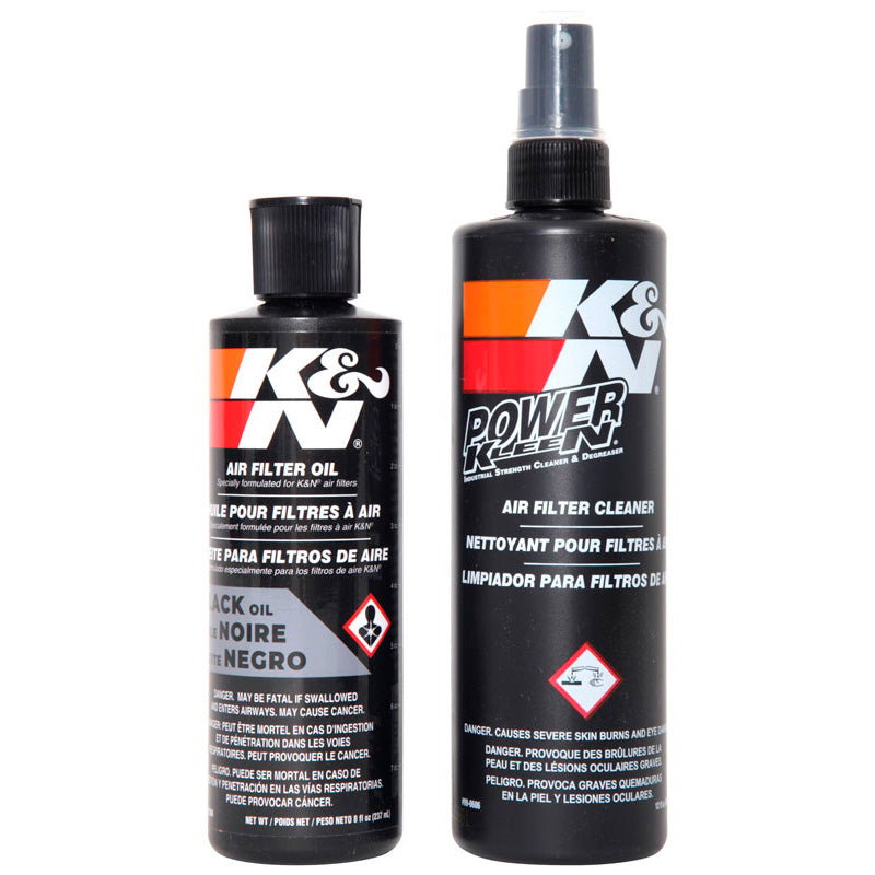 K&N air filter Recharger Kit / with squeeze bottle oil black (99-5050BK)