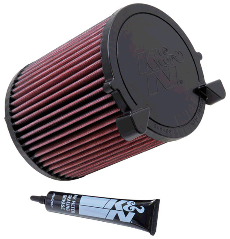 K&N Panelfilter, passer til Audi A3 1.6 6/2003-2012 (excl. FSi) A3 2.0 excl. Turbo / div VAG (E-2014)