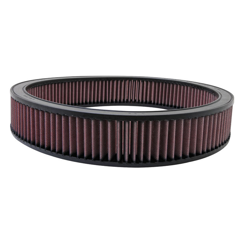 K&N Round Air Filter - 343mm outside diameter, 298mm inside diameter, 64mm height (E-3717)