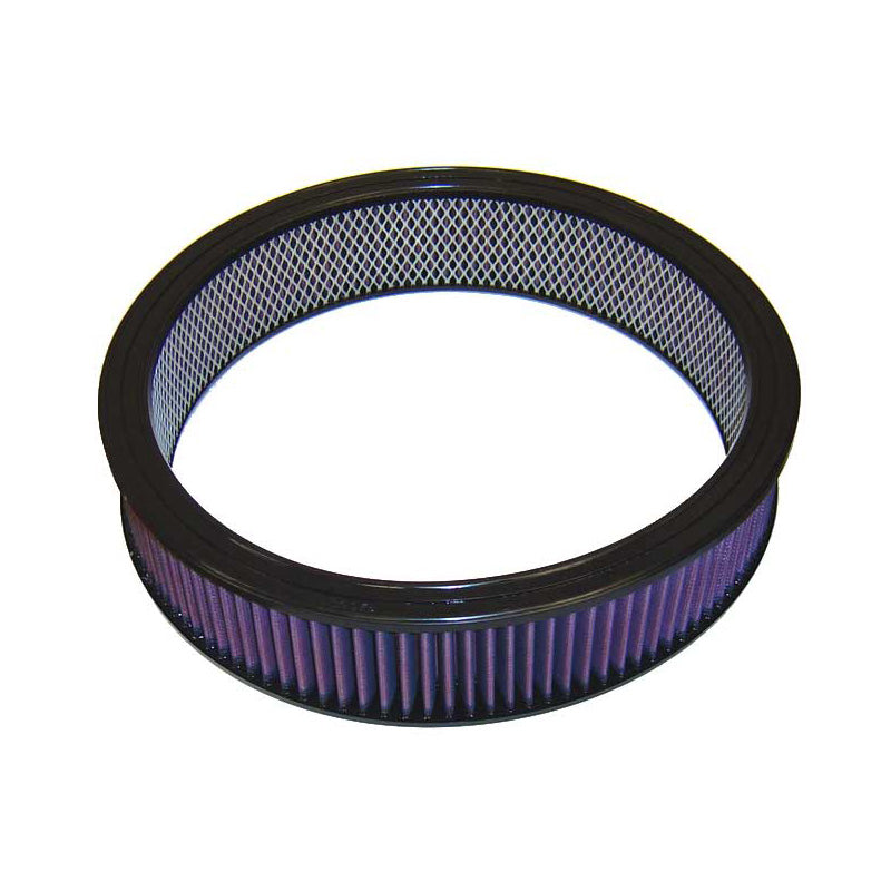 K&amp;N runt luftfilter - 356 mm ytterdiameter, 305 mm innerdiameter, 78 mm höjd (E-3743)