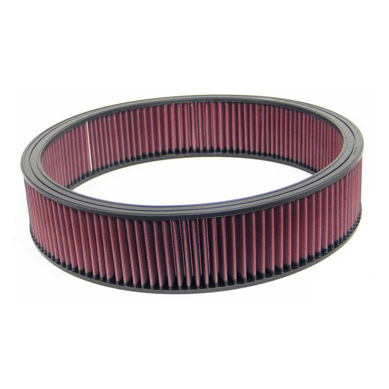 K&N Round Air Filter - 413mm outside diameter, 368mm inside diameter, 89mm height (E-3804)