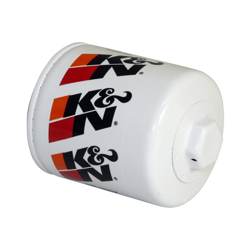 K&N Oil Filter - Spin-On 76x95mm, passer til Chevrolet, GMC, Cadillac, Isuzu, Pontiac, Toyota, Jeep (HP-1007)