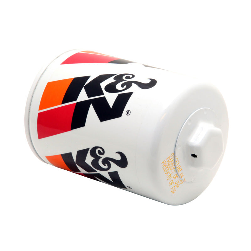 K&N Oil Filter - Spin-On 76x115mm, passer til Jaguar, Land Rover, Ford, Lincoln (HP-1014)