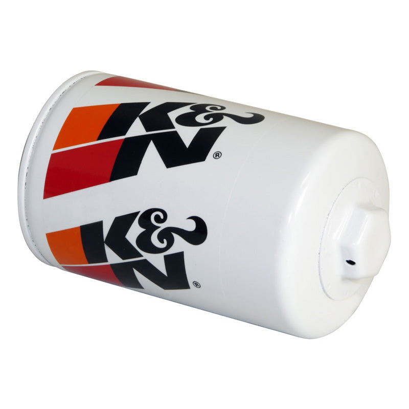 K&N Oil Filter - Spin-On 76x129mm, passer til Chevrolet, GMC, Workhorse, Holden, Oldsmobile, Isuzu, Buick, Pontiac (HP-2001)