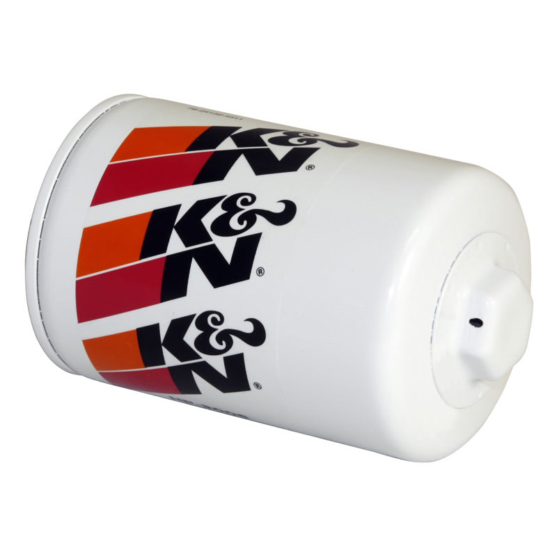 K&N Oil Filter - Spin-On 76x121mm, passer til Chevrolet, GMC, Buick, Cadillac, Hummer, Pontiac, Saturn, Isuzu, Saab (HP-2006)