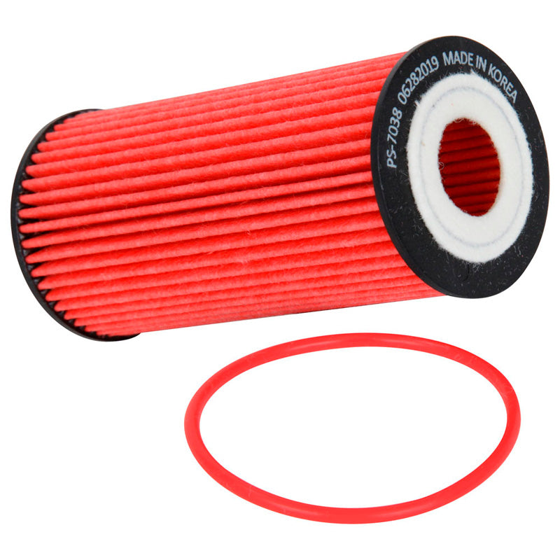 K&N Oil Filter - High Performance-Series, passer til Audi, Volkswagen, Porsche (HP-7038)