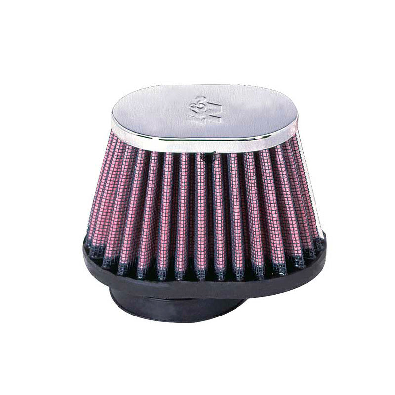 K&N Universal Oval/Conical Air Filter 51mm offset flange, 76mm x 102mm base, 51mm x 76mm top, 70mm height (RC-1820)