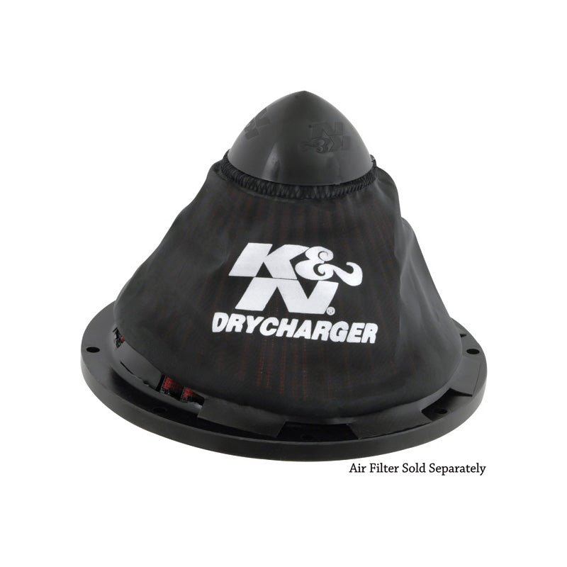 K&N Drycharger Wrap for RC-5052, 102 x 60mm - Black (RC-5052DK)