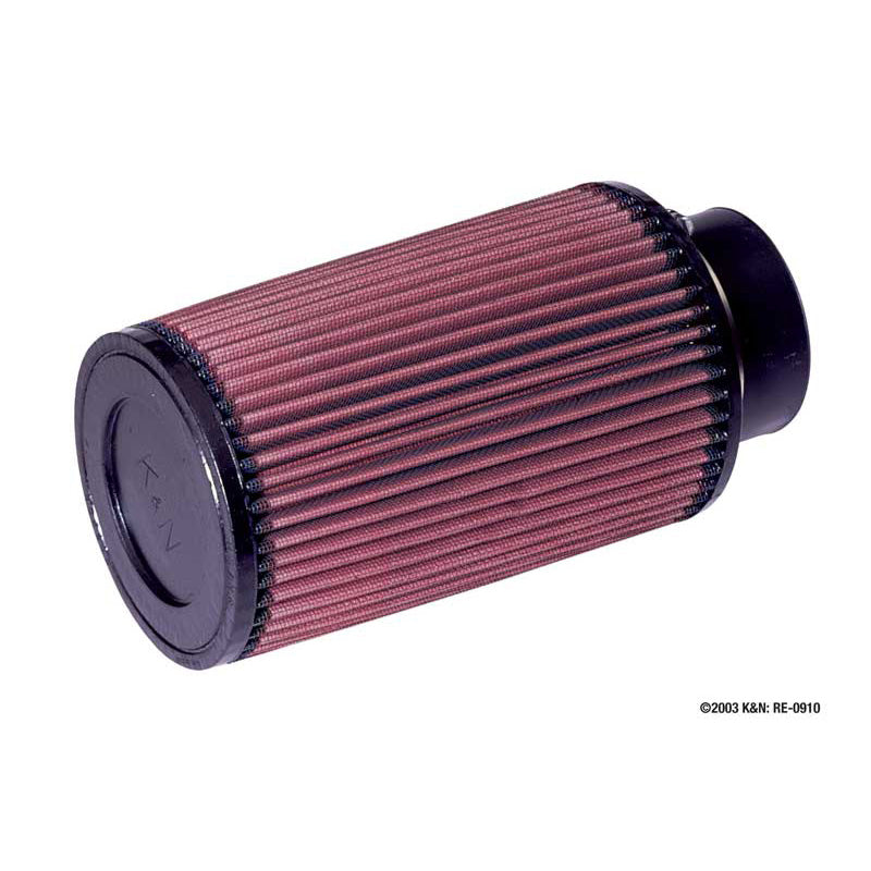 K&N Universal Conical Air Filter 76mm flange, 127mm base, 117mm top, 203mm height (RE-0910)