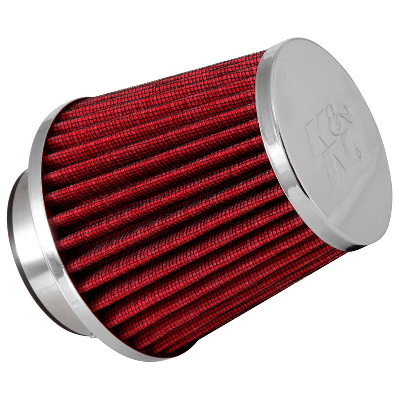 K&N RG-Serie Universal air-Filter with 3 Installation diameters - længde 114mm - Red (RG-1003RD-L)