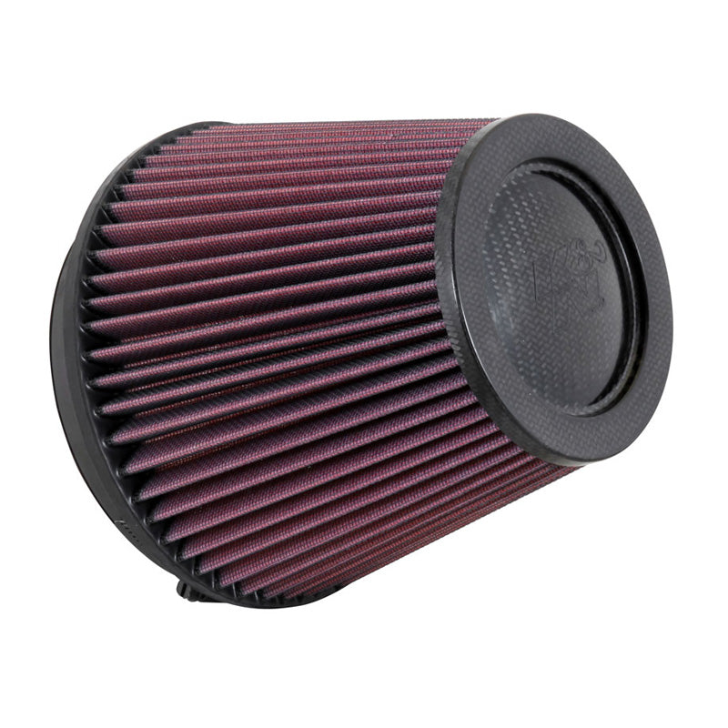 K&N Universal Air Filter - Carbon Fiber Top - 152mm flange, 191mm base, 127mm top, 152mm height (RP-5168)