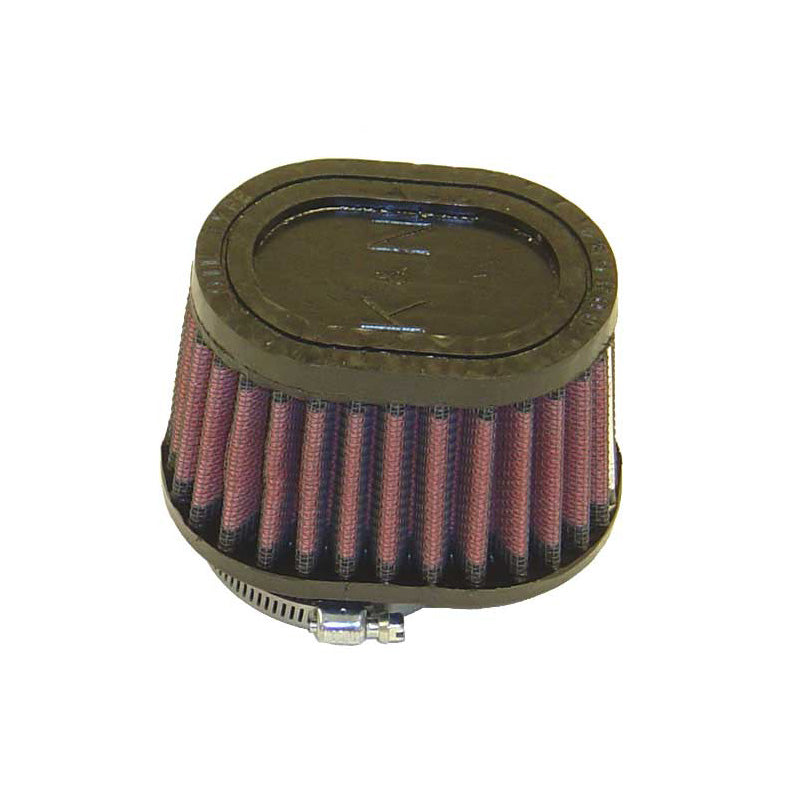 K&N Universal Oval/Conical Air Filter 51mm offset flange, 102x76mm base, 89x64mm top, 70mm height (RU-1820)