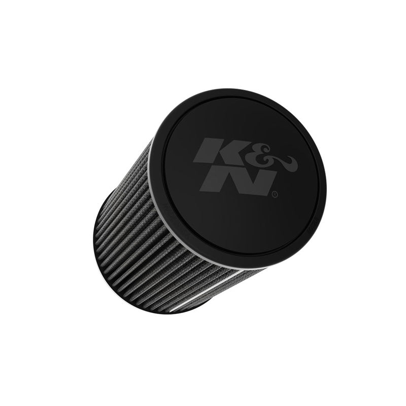 K&amp;N Black Universal Dryflow koniskt luftfilter 76 mm fläns, 152 mm bas, 133 mm topp, 229 mm höjd (RU-3109HBK)