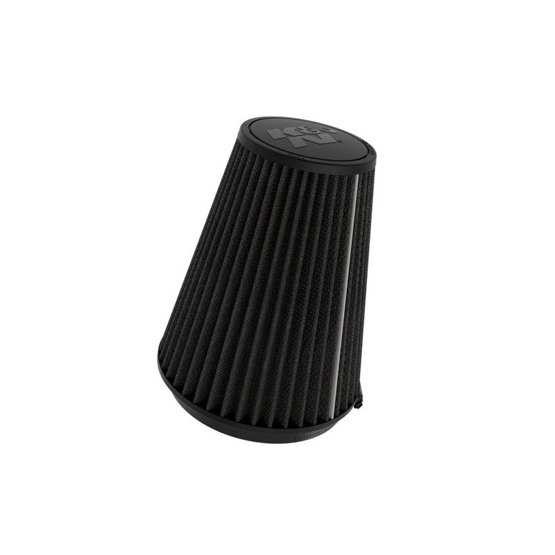 K&N Black Universal Dryflow Conical Air Filter 152mm flange, 191mm base, 114mm top, 229mm height (RU-3115HBK)