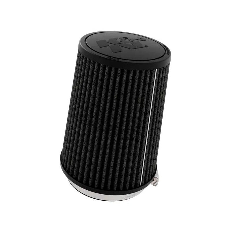 K&N Black Universal Dryflow Conical Air Filter 102mm flange, 137mm base, 114mm top, 178mm height (RU-3116HBK)