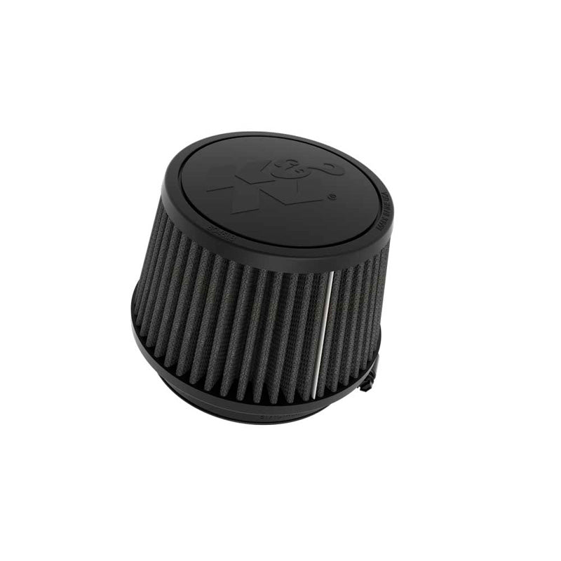 K&N Black Universal Dryflow Conical Air Filter 102mm flange, 137mm base, 114mm top, 87mm height (RU-3119HBK)