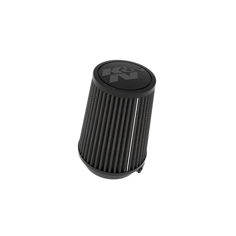 K&N Black Universal Dryflow Conical Air Filter 76mm flange, 114mm base, 89mm top, 146mm height (RU-3121HBK)