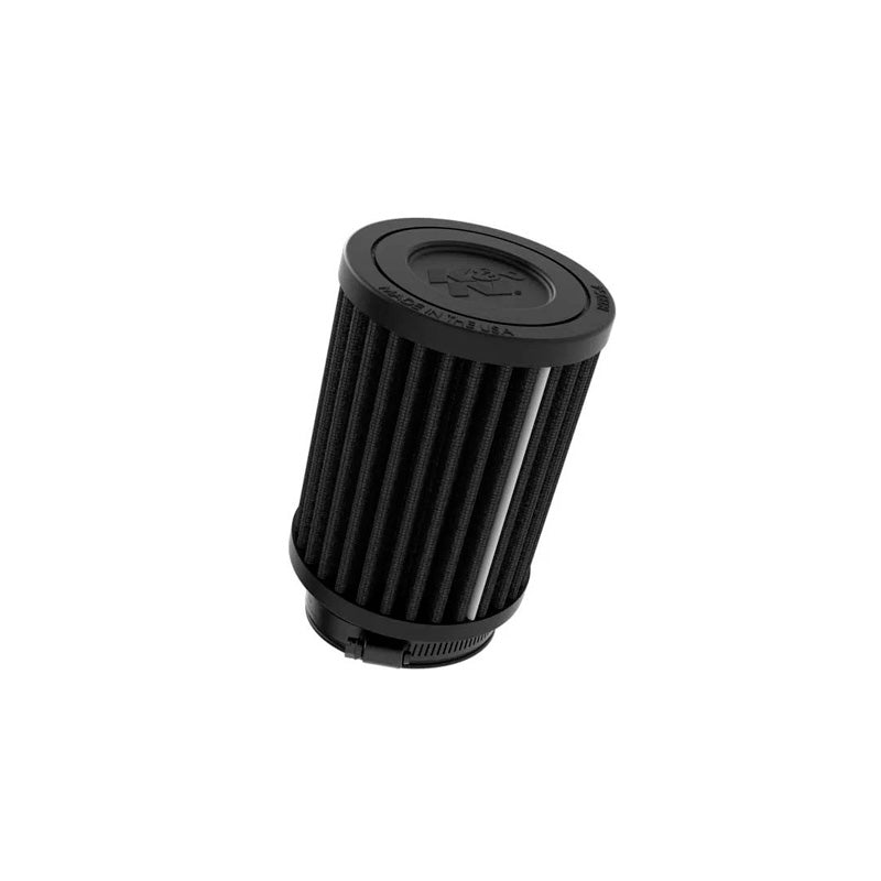 K&N Black Universal Dryflow Round Air Filter 48mm flange, 10 degree angle, 76mm outside diameter, 102mm height (RU-3130HBK)