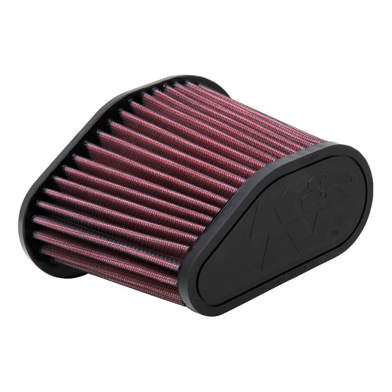 K&N Universal Oval/Conical Air Filter 70mm flange, 167mm x 98mm base, 131mm x 64mm top, 135mm height (RU-5281)