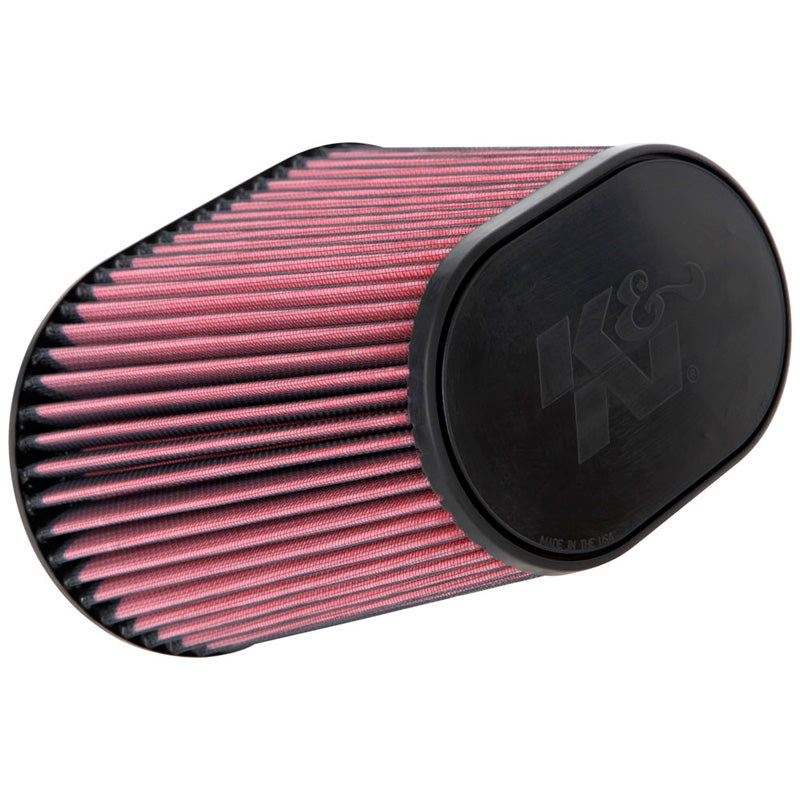 K&N Universal Oval/Conical Air Filter with oval flange 178x132mm flange, 254x159mm base, 171x114mm top, 203mm height (RU-5292)