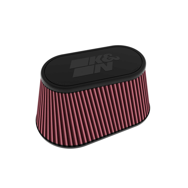 K&N Universal Oval/Conical Air Filter 114mm flange, 292mm x 178mm base, 229mm x 114mm top, 152mm height (RU-5297)