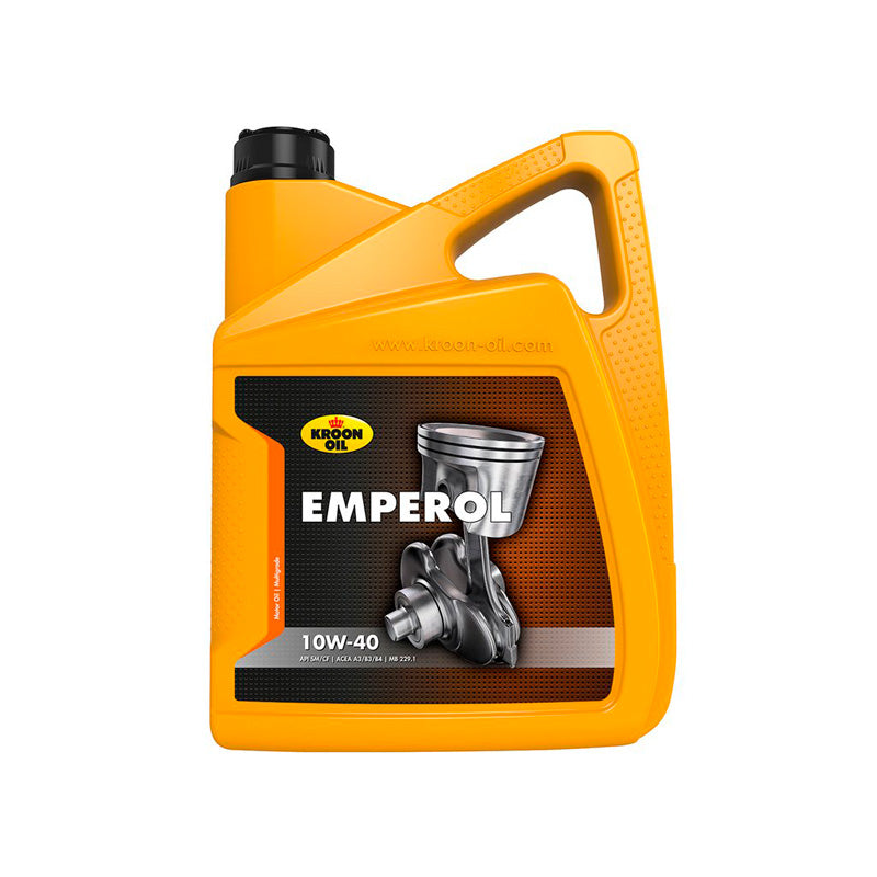 Kroon-Oil, Emperol 10W-40 Motorolie - 5L - Brændstofbesparende