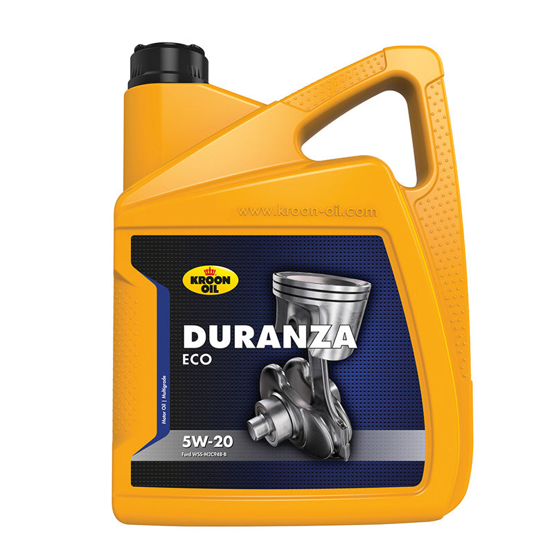 Kroon-Oil, Duranza ECO 5W-20 - Brændstofbesparende Motorolie - 5L